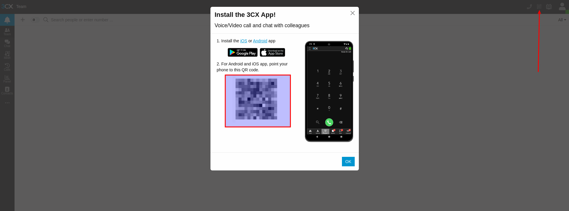 User extension 100.