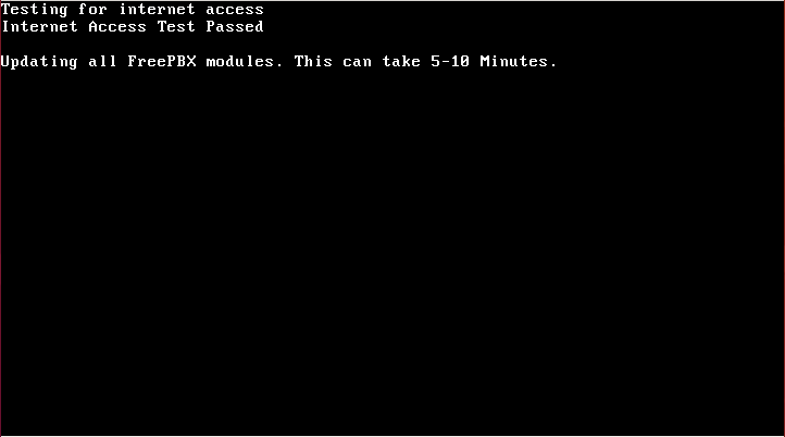 Internet test portal for modules uploads.